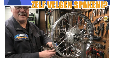 Tomos Brommer Velgen Spaken! (DIY)