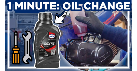 Tutorial: Tomos A3 / A35 2-speed automatic ATF oil change