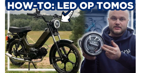 Tutorial: Tomos inbouw van LED angel eye en gelijkrichter (AC > DC)