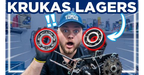 Tomos A3 / A35 / A52 Kurbelwellenlager wechseln
