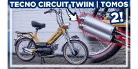Tecno Circuit Twin Tomos A3 / A35 exhaust + sound