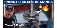 Tutorial: Replace Tomos crankshaft bearings