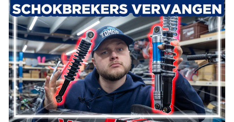 Tutorial: Tomos schokbrekers vervangen