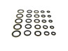 Sealing rings assortment rubber/brass 25-pieces thumb extra