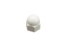 Cover cap M6 nut white thumb extra