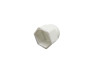 Cover cap M6 nut white thumb extra