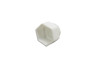 Cover cap M8 nut white thumb extra