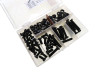 Nuts and bolt assortment black M5 / M6 (108 pieces) thumb extra