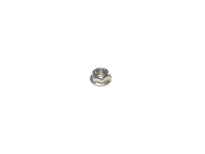 Flanged nut M6 Stainless steel main
