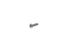 Inbusbout M5x14 RVS ronde kop