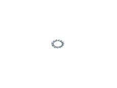 Serrated lock washer M8 galvanized