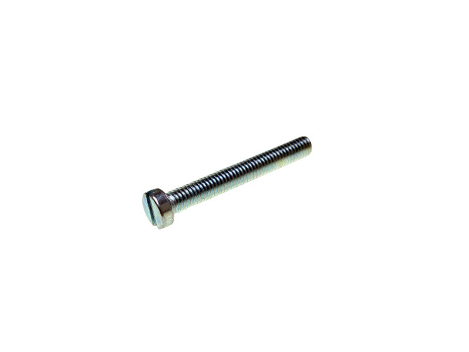 Flat head screw M6x45 galvanized main