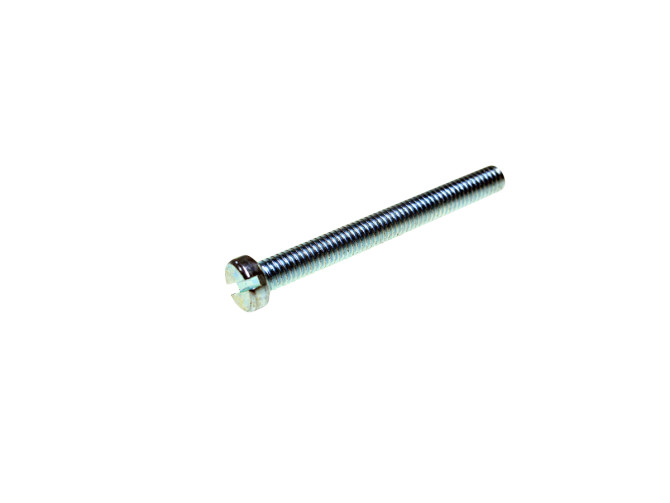 Flat head screw M6x55 galvanized main