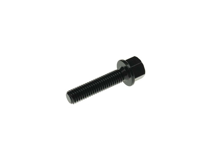 Hexagon screw M8x1.25 35mm aluminium with locking wire hole Tecnium product