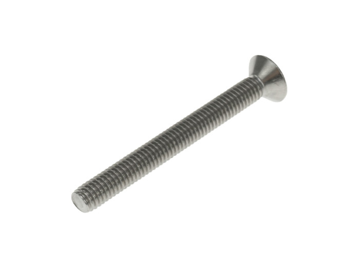 Inbusbout M6x55 RVS verzonken 