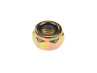 Self-locking nut M8x1.25 yellow galvanized thumb extra