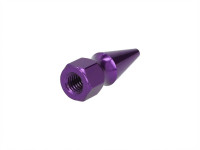 Nut M6x1.00 spike model purple Nut M6x1.00 spike model purple