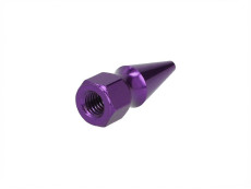 Nut M6x1.00 spike model purple
