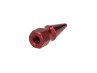 Nut M6x1.00 spike model red Nut M6x1.00 spike model red