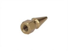Nut M6x1.00 spike model gold
