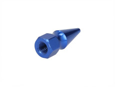 Nut M6x1.00 spike model blue