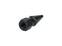 Moer M6x1.00 punt model zwart Moer M6x1.00 punt model zwart