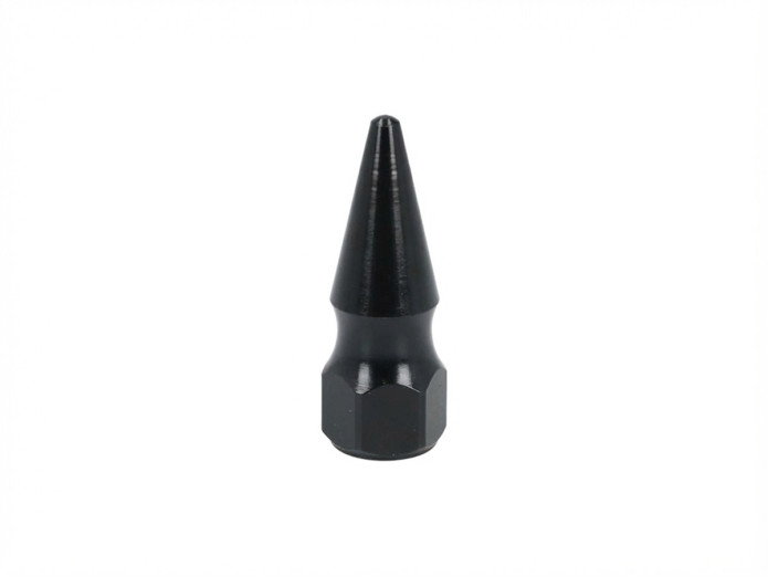 Mutter M6x1,00 Spitzmutter Schwarz