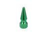 Moer M8x1.25 punt model groen Moer M8x1.25 punt model groen