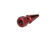 Nut M8x1.25 spike model red