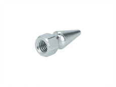 Nut M8x1.25 spike model silver