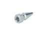 Nut M8x1.25 spike model silver