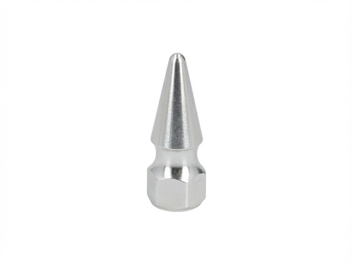 Nut M8x1.25 spike model silver