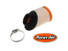 Air filter 35mm foam TwinAir diagonal Dellorto PHBG / PHVA Air filter 35mm foam TwinAir diagonal Dellorto PHBG / PHVA