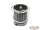Airfilter 60mm with cover Dellorto SHA powerfilter for Tomos A3 / A35