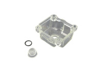 Dellorto PHBG carburetor float chamber transparent Malossi with drain plug