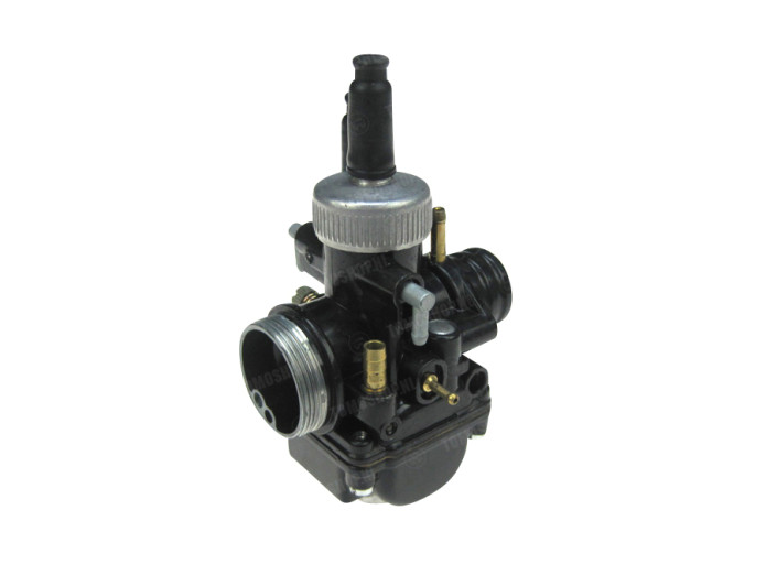 Dellorto PHBG 17mm carburetor Black Racing replica cable choke