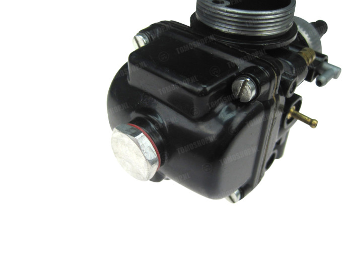 Dellorto PHBG 17mm carburetor Black Racing replica cable choke