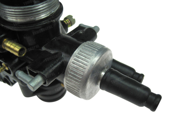 Dellorto PHBG 17mm carburetor Black Racing replica cable choke