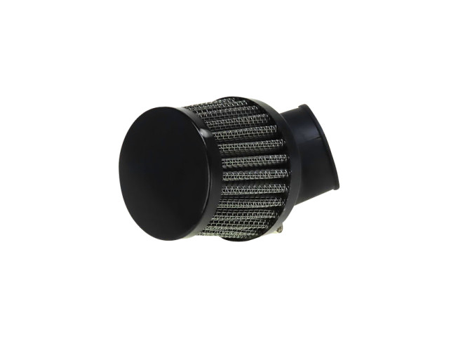 Luchtfilter 32mm powerfilter schuin 45 graden zwart (PHBG) product