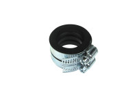 Suction hose rubber 32mm / 35mm with 2x hose clamp