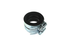 Suction hose rubber 32mm / 35mm with 2x hose clamp