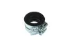 Suction hose rubber 32mm / 35mm with 2x hose clamp thumb extra