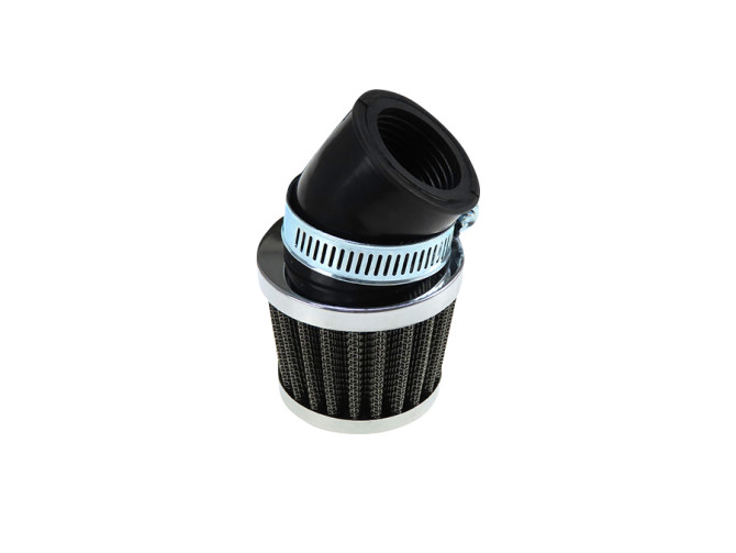Luftfilter 32mm Powerfilter Schräg 45 Grad Chrom (PHBG) product
