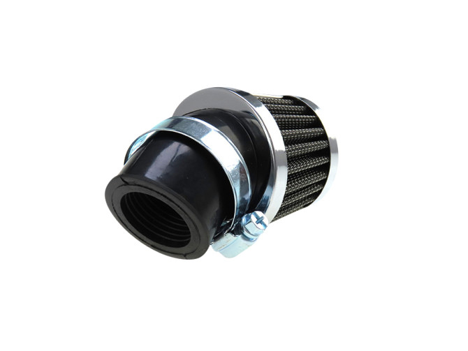 Luftfilter 32mm Powerfilter Schräg 45 Grad Chrom (PHBG) product