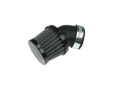 Luchtfilter 35mm powerfilter schuin 45 graden zwart (PHBG / PHVA)