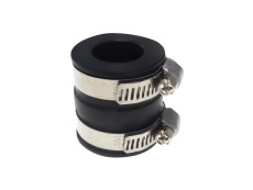 Aanzuigslang rubber 20mm met 2x slangklem