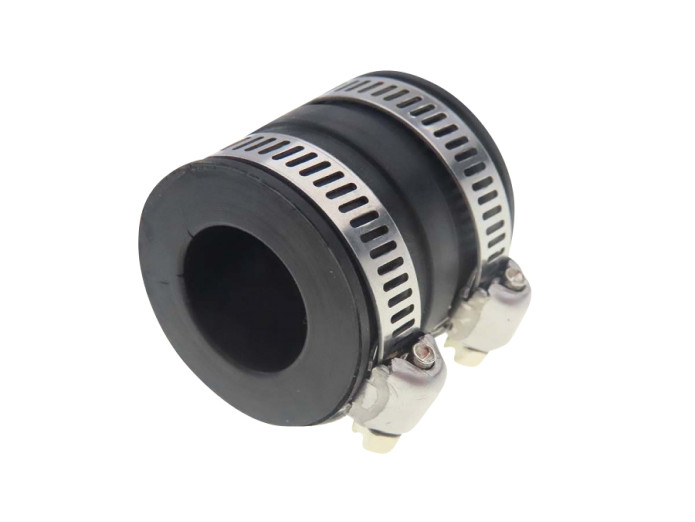Suction hose rubber 20mm with 2x hose clamp