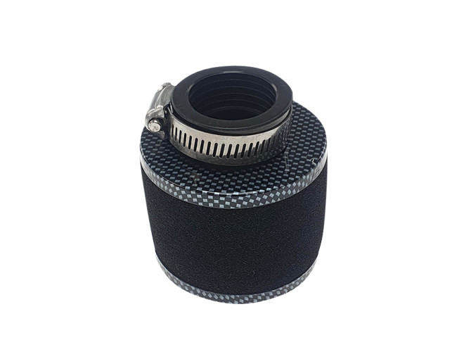 Air filter 35mm foam black with carbon look product