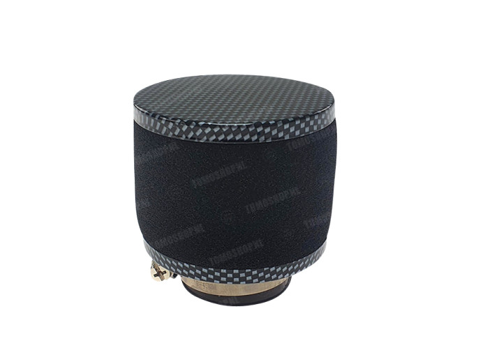 Luchtfilter 35mm schuim zwart met carbon look (PHBG / PHVA)