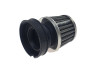 Luchtfilter 60mm power chroom Dellorto SHA voor Tomos A35 thumb extra